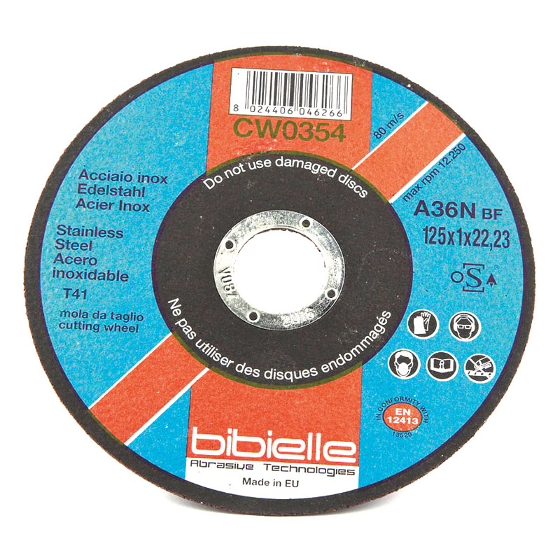 Extra Thin Inox CutDisc 115x1.0x22mm Pk5